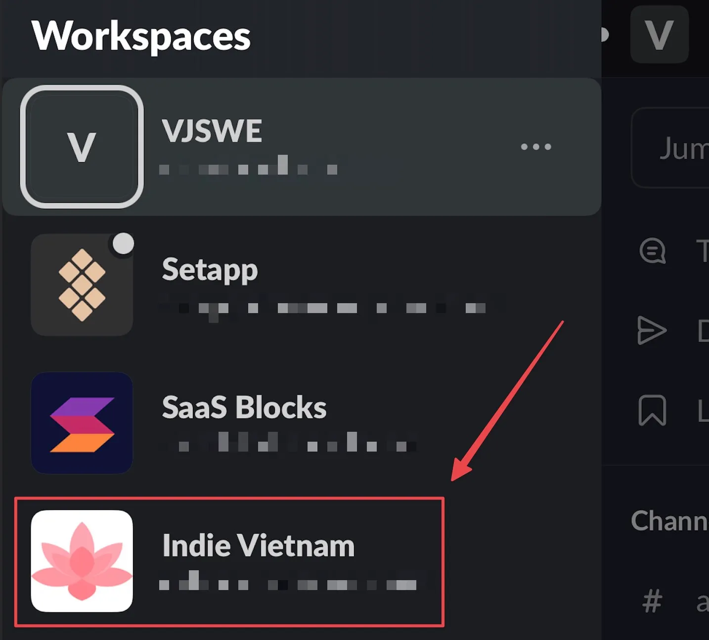 We are lurking in a Slack corner 😄